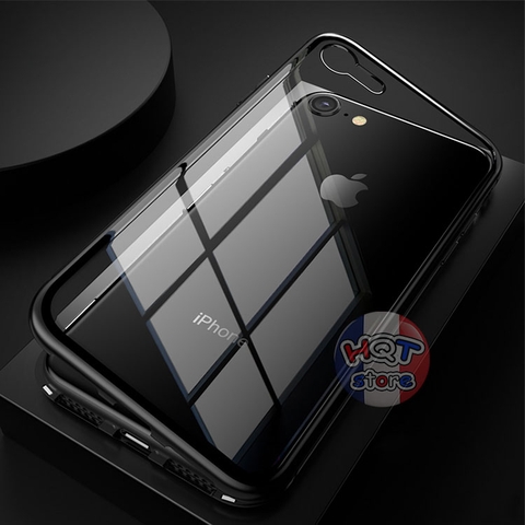 Ốp lưng hít nam châm kính 9H Likgus IPhone 8 Plus / 7 Plus