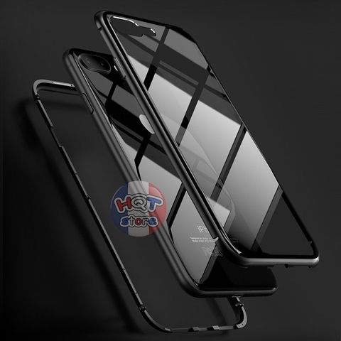 Ốp lưng hít nam châm kính 9H Likgus IPhone 8 Plus / 7 Plus