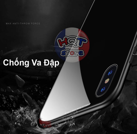 Ốp lưng hít nam châm kính 9H Likgus IPhone 8 Plus / 7 Plus