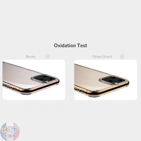 Ốp lưng kính trong suốt Benks Crystal Clear Iphone 11Pro Max/11 Pro/11