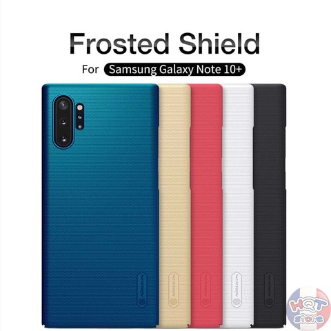 Ốp lưng Nillkin Frosted Shield cho Samsung Note 10 Plus / Note 10