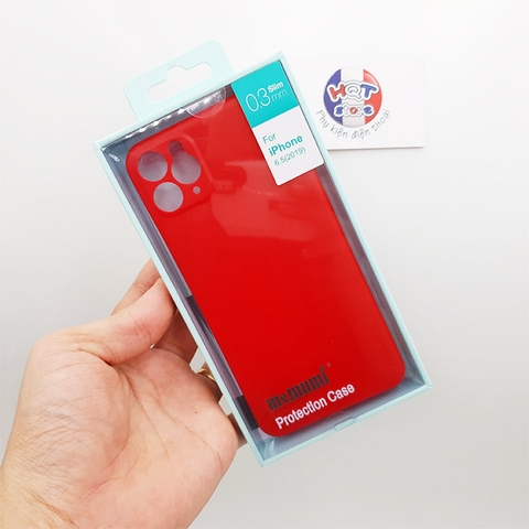 Ốp lưng siêu mỏng Memumi 0.3mm cho Iphone 11 Pro Max / 11 Pro / 11