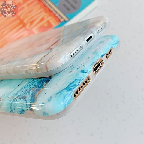 Ốp lưng vân đá hoa cương cho IPhone 11 Pro Max / 11 Pro / 11