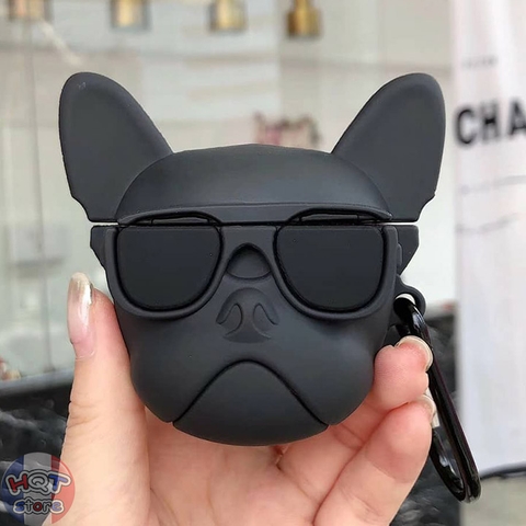 Ốp Silicon Case Bull Dog cho tai nghe Airpods 1 / 2