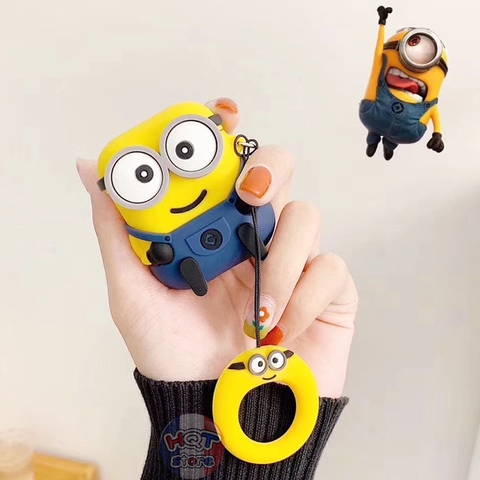 Ốp Silicon Case Minion cho tai nghe Airpods 1 / 2