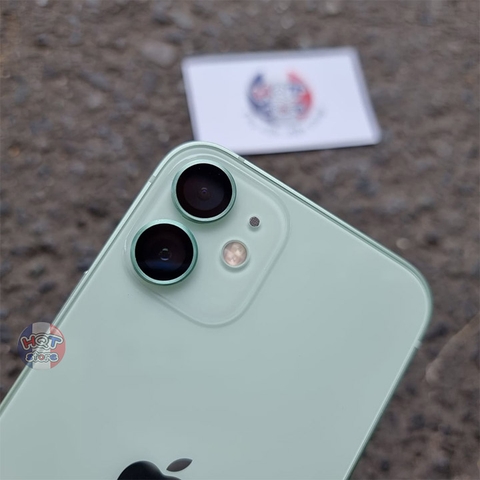 Ốp viền kính bảo vệ Camera Hoda Sapphire IPhone 11 / 12 / 12 Mini