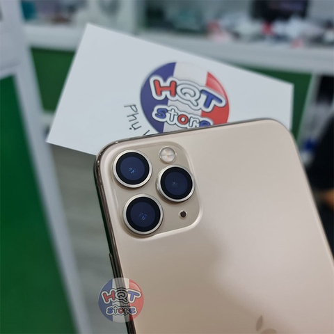 Ốp viền kính bảo vệ Camera Hoda Sapphire IPhone 11 Pro Max / 11 Pro