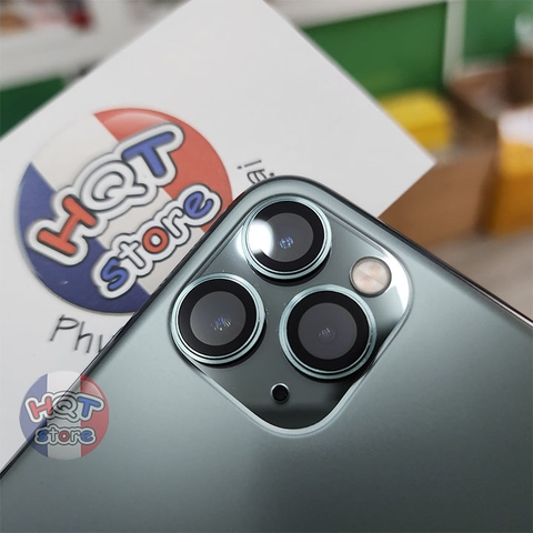 Ốp viền kính bảo vệ Camera Kuzoom Lens Ring IPhone 11 Pro Max / 11 Pro