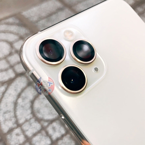 Ốp viền kính bảo vệ Camera Kuzoom Lens Ring IPhone 11 Pro Max / 11 Pro