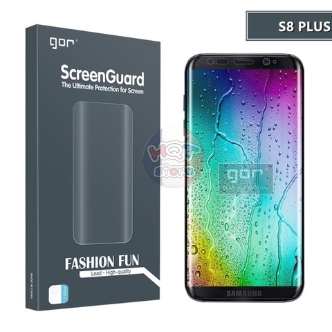 Miếng dán cường lực full màn hình Gor 6H cho S8 Plus