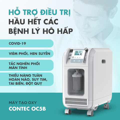 Máy tạo Oxy 7 lít Contec OC5B