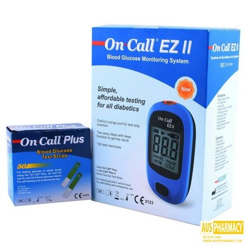 Máy đo đường huyết Acon On-Call EZII (EZ II) +