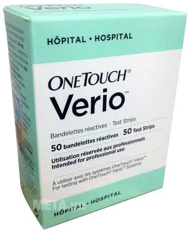 Que thử của máy đo đường huyết OneTouch Verio Pro
