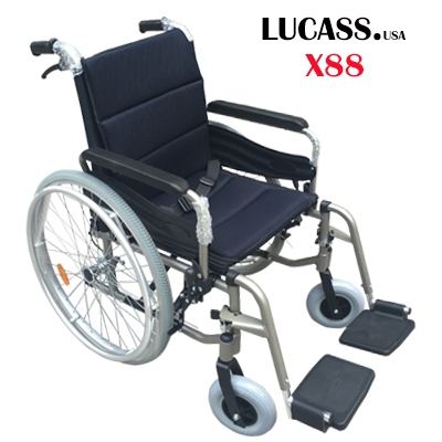 Xe lăn tay hợp kim nhôm Lucass X88