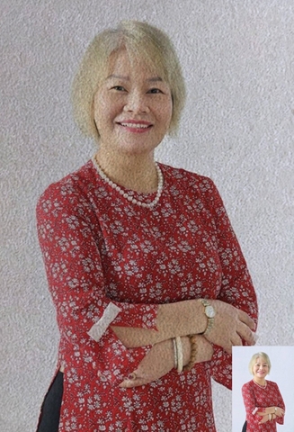 Tranh Gạo Màu Chân Dung 6