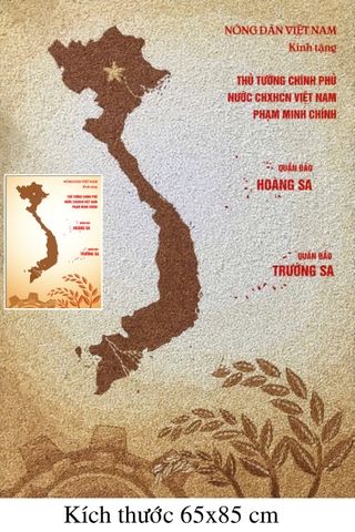 Tranh Gạo Phong Cảnh Đất Nước Việt Nam