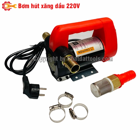 Máy bơm xăng dầu 12V-24V-220V