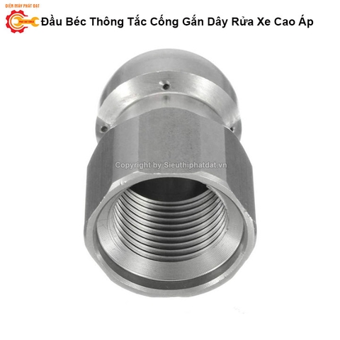 Đầu Béc Thông Tắc Cống Gắn Máy Rửa Xe Cao Áp