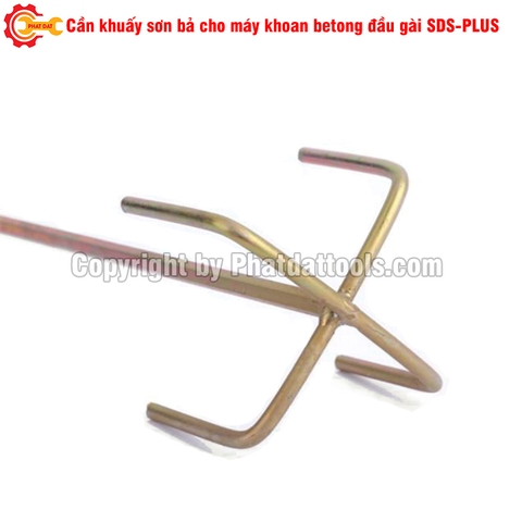 Cần Khuấy Sơn Bả Cho Máy Khoan Betong Đầu Gài SDS-Plus