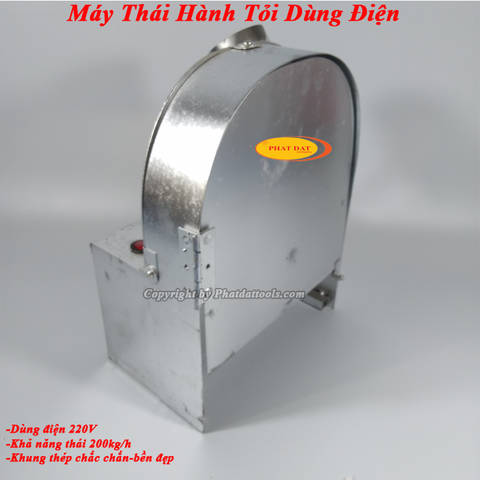 Máy Thái Hành,Tỏi Dùng Điện