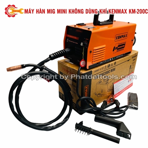 Máy hàn Mig mini không dùng khí KENMAX 200C