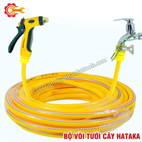 Bộ Vòi Tưới Cây,Xịt Rửa Sân Vườn HATAKA