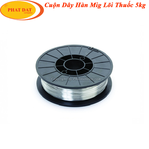 Dây Hàn Mig Lõi Thuốc 5kg 1.0mm Cho Máy Hàn Mig Mini