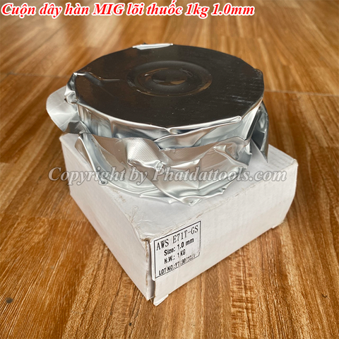 Cuộn Dây Hàn Mig Lõi Thuốc 1kg