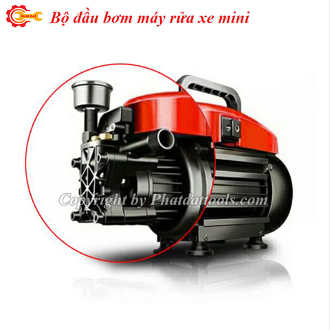 Bộ Đầu Bơm Máy Rửa Xe Mini