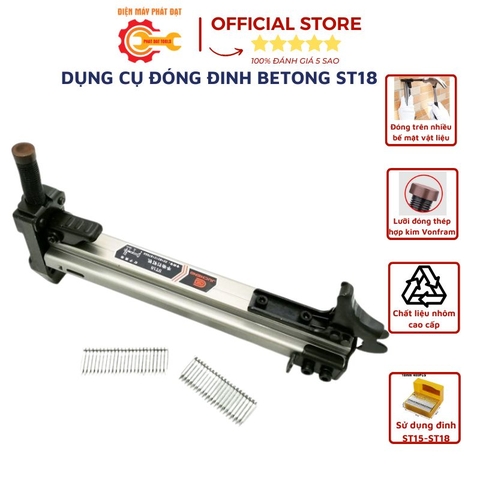 Dụng Cụ Đóng Đinh Betong ST18