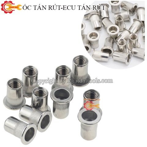 Ốc Tán Rút-Ecu Tán Rút M6-M8-M10