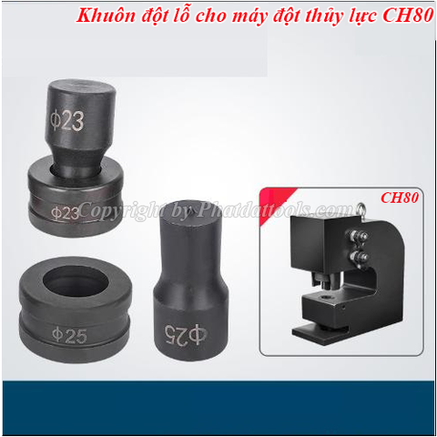 Khuôn đột lỗ tròn cho máy đột lỗ thủy lực CH80