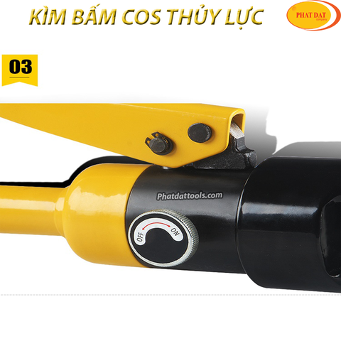 Kìm bấm cốt thủy lực YQK300