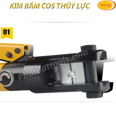 Kìm bấm cốt thủy lực YQK300