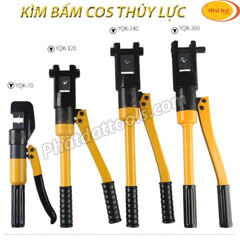 Kìm bấm cốt thủy lực YQK300