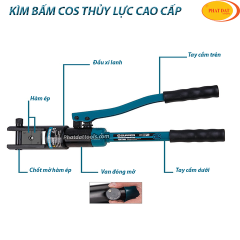 Kìm Bấm Cốt Thủy Lực PADA YQK240