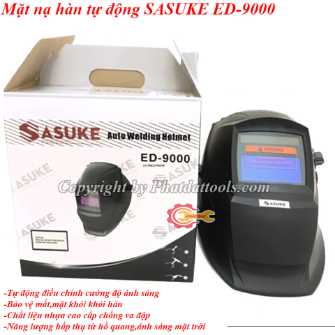 Mặt nạ hàn điện tử tự động SASUKE ED-9000