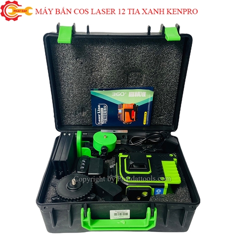 Máy Bắn Cos Laser 12 Tia Xanh KENPRO