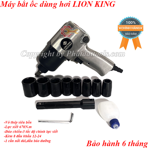 Máy siết ốc dùng hơi LION KING