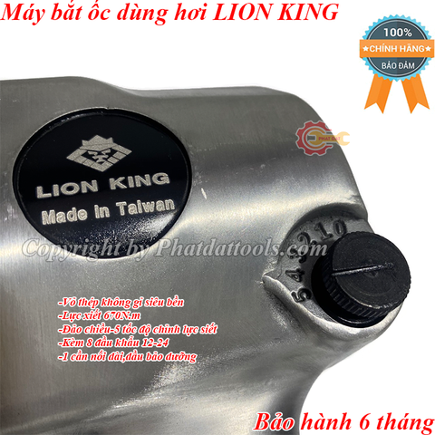 Máy siết ốc dùng hơi LION KING