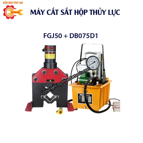 Máy cắt sắt hộp thủy lực FJG56