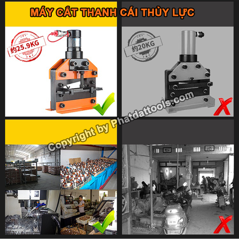 Máy cắt thanh cái thủy lực CWC150E