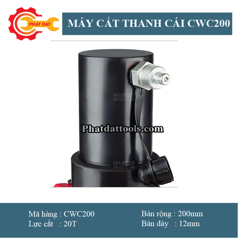 Máy cắt thanh cái thủy lực CWC200