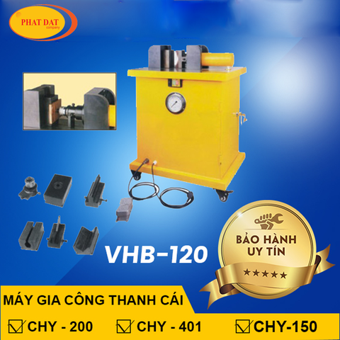 Máy gia công thanh cái VHB120