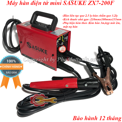 Máy hàn điện tử mini SASUKE ZX7-200F