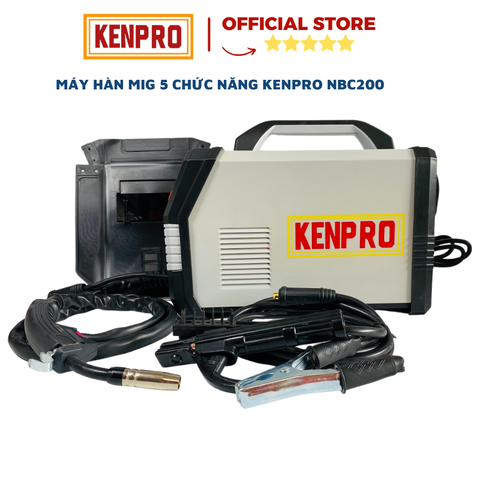 Máy Hàn Mig Mini KENPRO NBC-200 5 Chức Năng