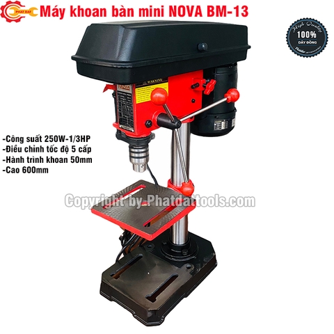 Máy Khoan Bàn NOVA BM-13