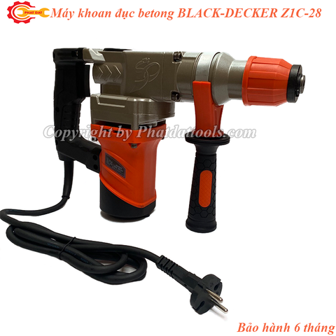 Máy khoan đục betong BLACK+DECKER Z1C-28