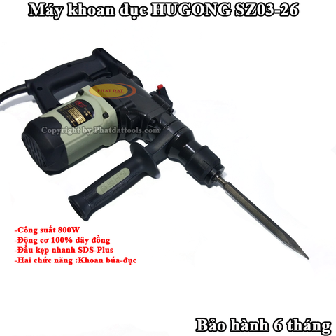 Máy Khoan Đục Bêtông HUGONG SZ03-26