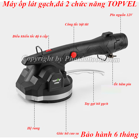 Máy ốp lát gạch TOPVEL V7 2 chức năng